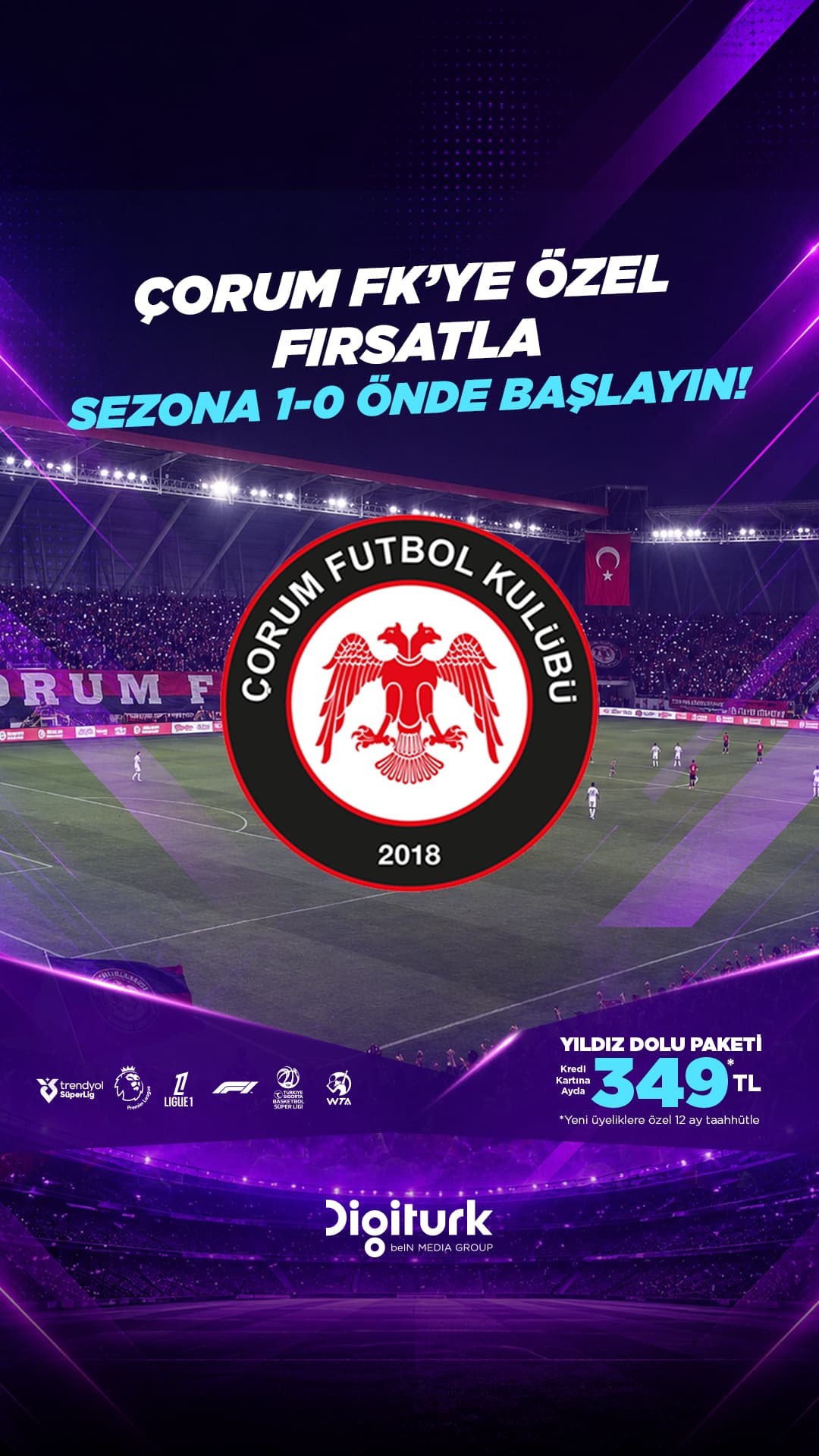 Çorum FK taraftarına özel Yıldız Dolu kampanyası