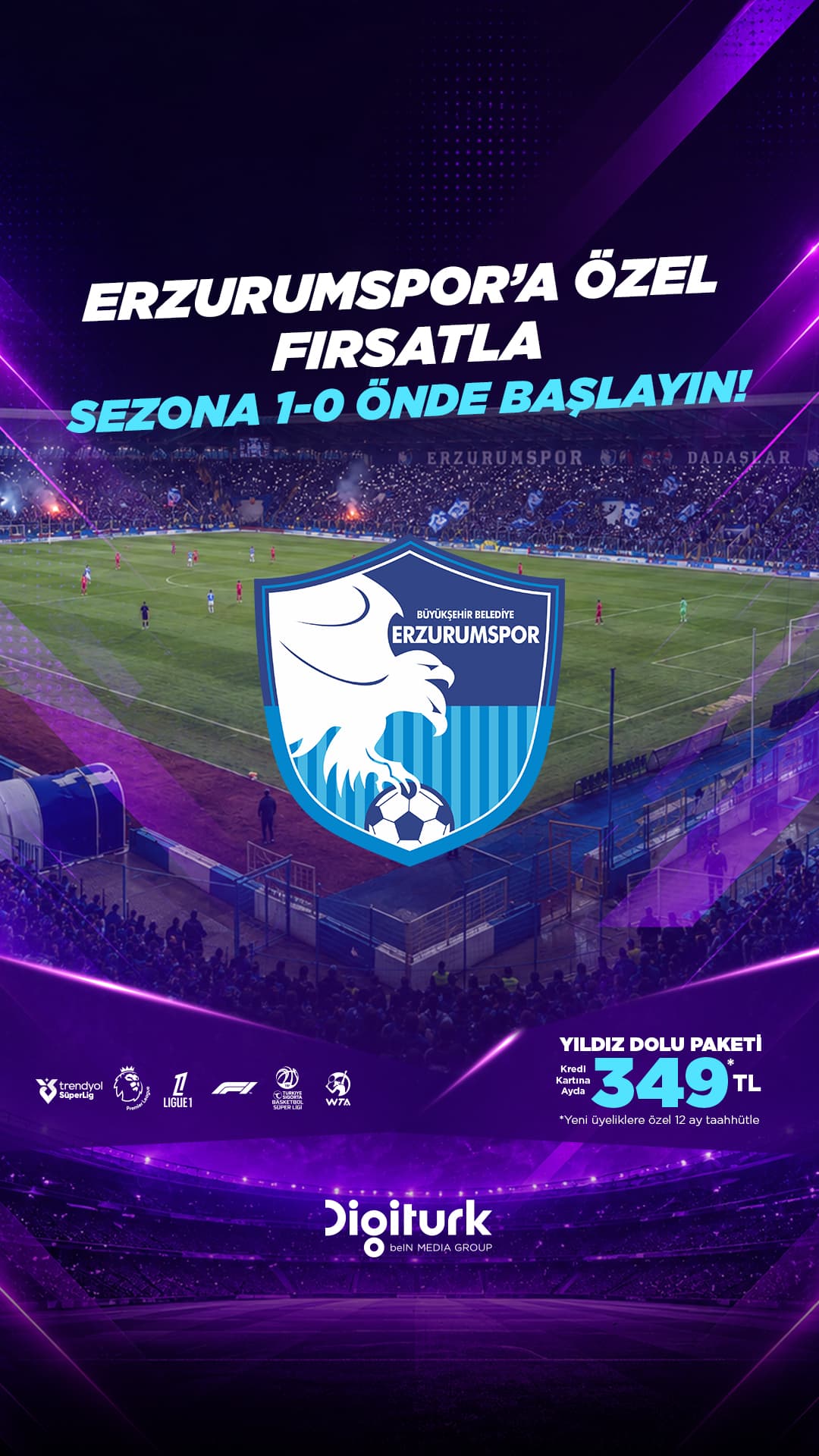 Erzurumspor taraftarına özel Yıldız Dolu kampanyası